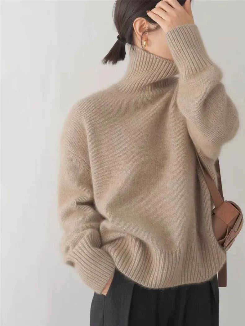 Pull col roulé oversize - Miranda - Little Paris