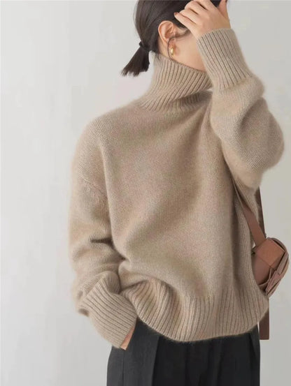 Pull col roulé oversize - Miranda - Little Paris