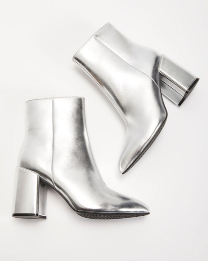 Bottes style métallisé - Liz - Little Paris