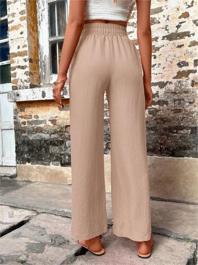 Pantalon Élastique Taille Haute – Kiana - Little Paris