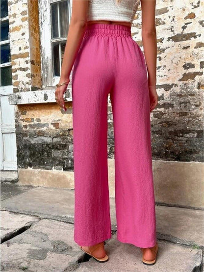 Pantalon Élastique Taille Haute – Kiana - Little Paris