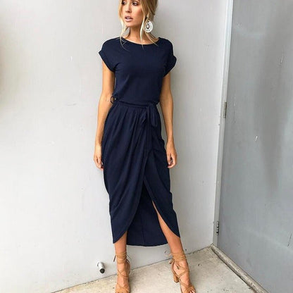 Robe courte à manches légères - Brie - Little Paris