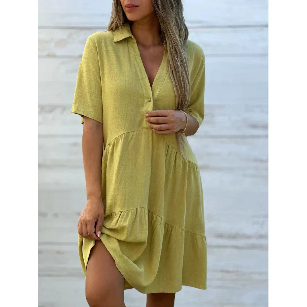 Robe d'été à boutons - Pien - Little Paris