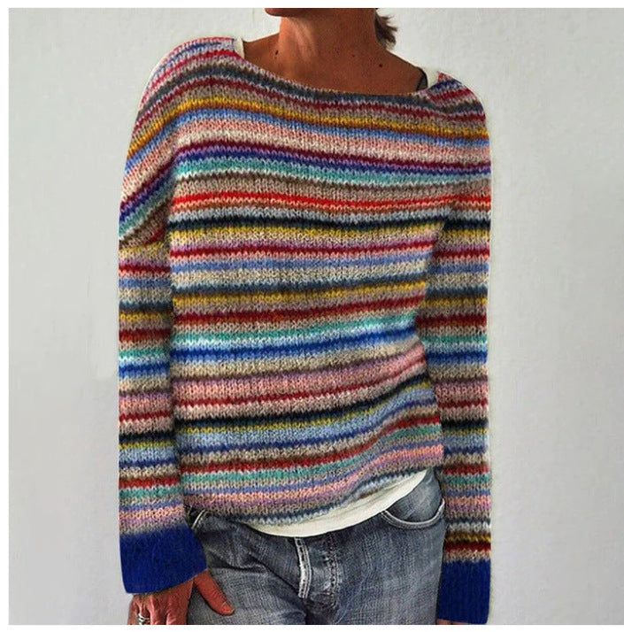 Pull jacquard Fair Isle - Mexica - Little Paris