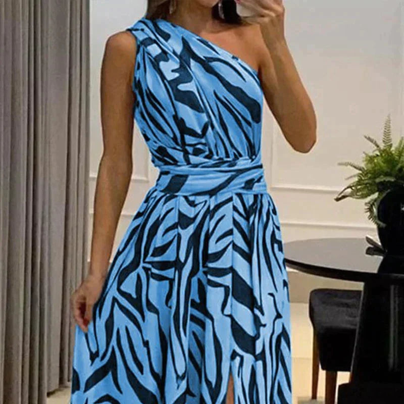 Robe Longue Asymétrique - Angi - Little Paris