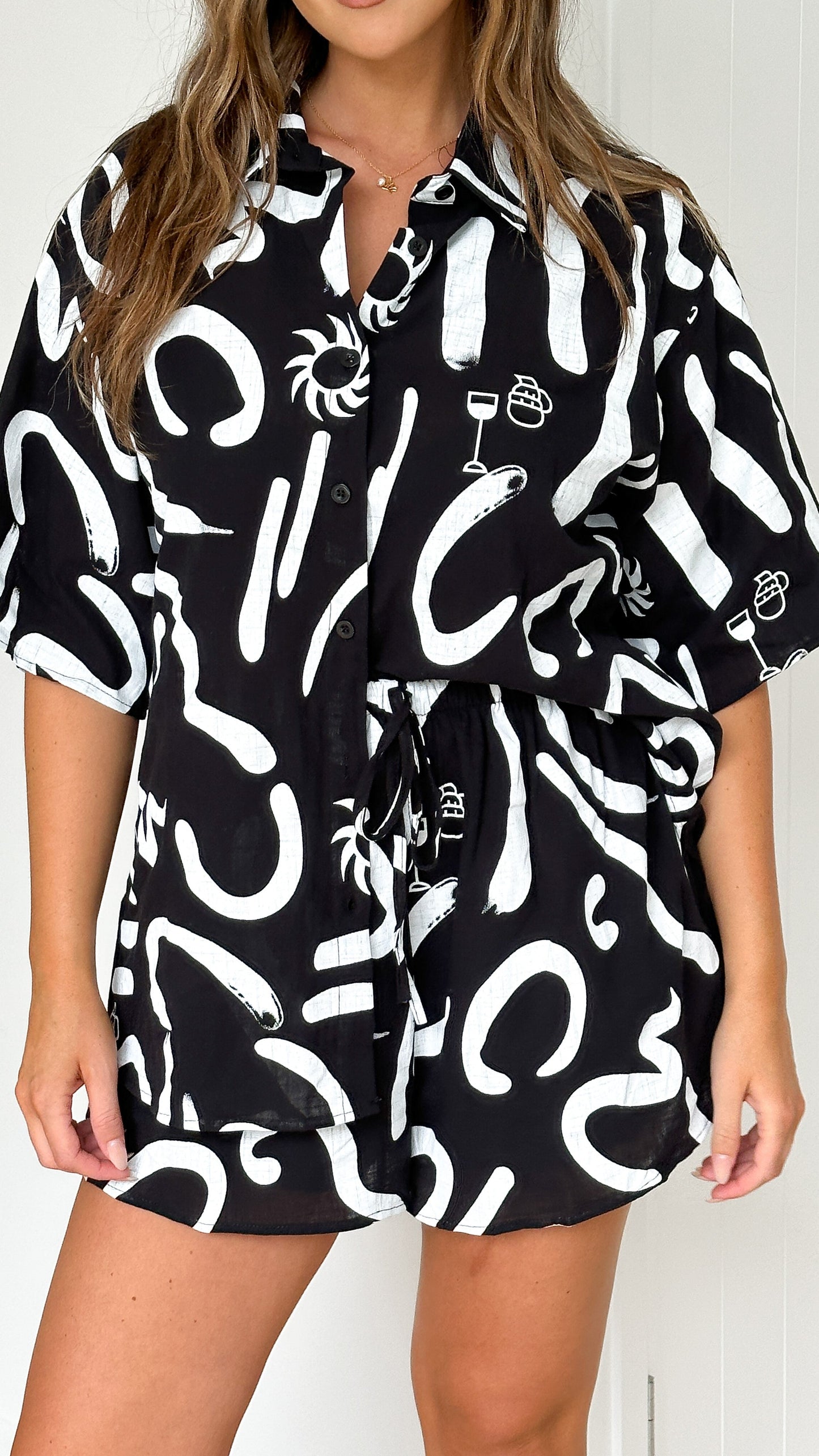 Combinaison Chemise Short - Anni - Little Paris