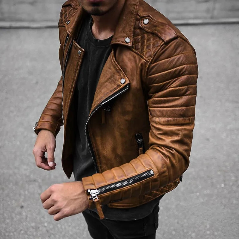 Veste en cuir de haute qualité - Redou - Little Paris