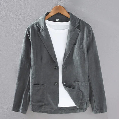 Manteau Blazer en Lin - Niels - Little Paris