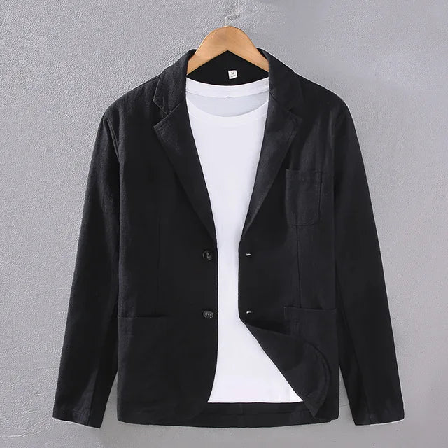 Manteau Blazer en Lin - Niels - Little Paris