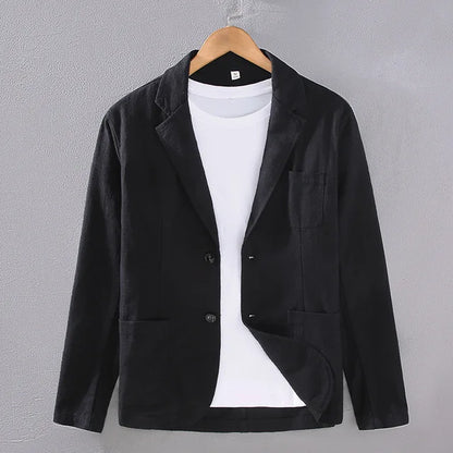 Manteau Blazer en Lin - Niels - Little Paris