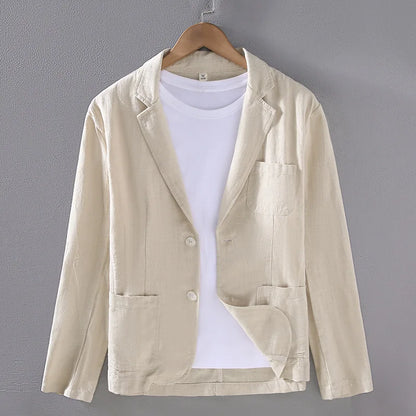 Manteau Blazer en Lin - Niels - Little Paris