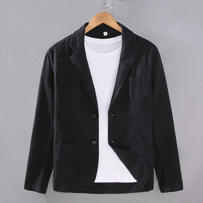 Manteau Blazer en Lin - Niels - Little Paris