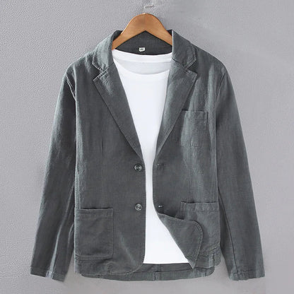 Manteau Blazer en Lin - Niels - Little Paris