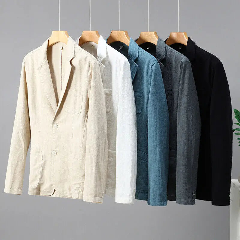 Manteau Blazer en Lin - Niels - Little Paris