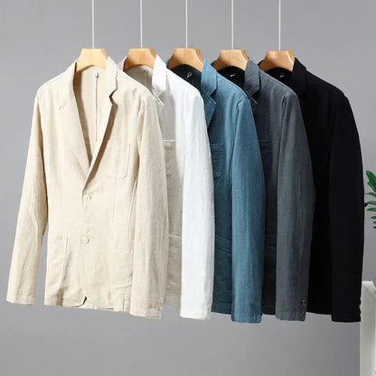 Manteau Blazer en Lin - Niels - Little Paris
