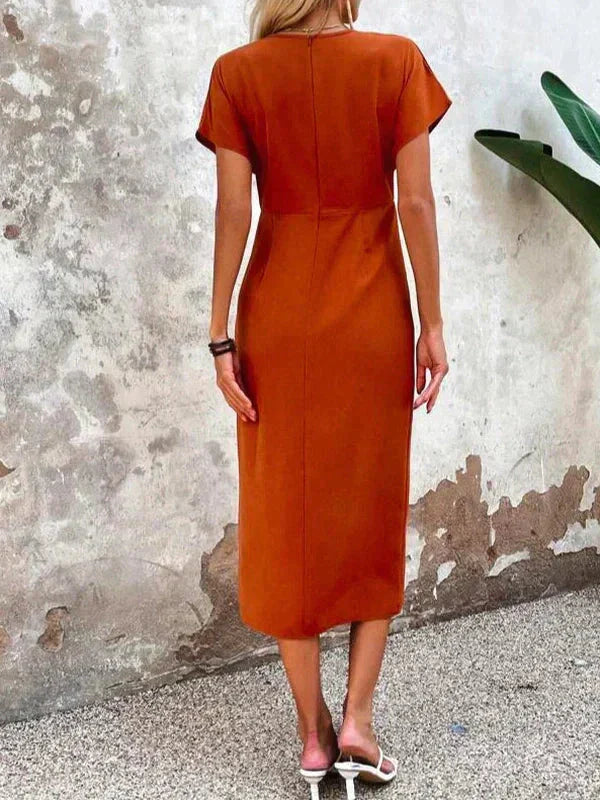 Robe midi élégant - Bibi - Little Paris