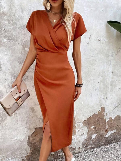 Robe midi élégant - Bibi - Little Paris