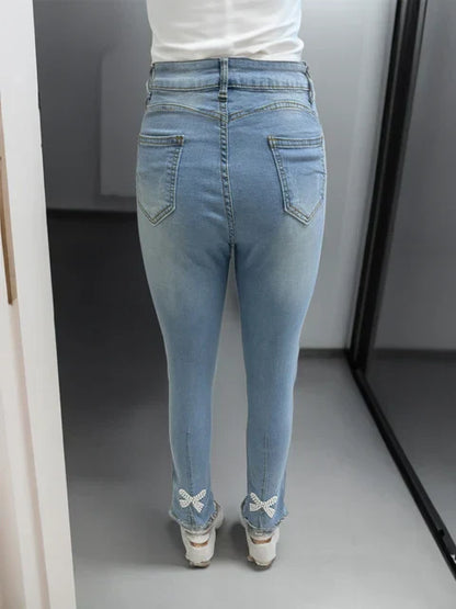 Jean skinny haute élasticité - Tamara - Little Paris