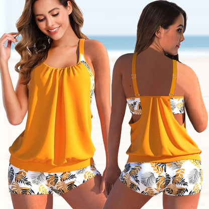 Ensemble De Tankini Bicolore - Milja - Little Paris