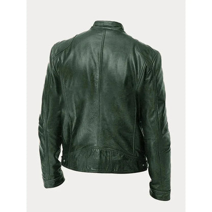 Veste en cuir décontractée - Mario - Little Paris