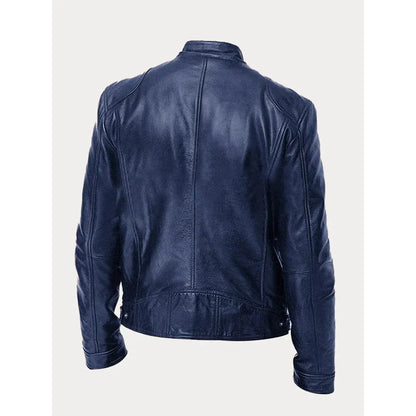 Veste en cuir décontractée - Mario - Little Paris