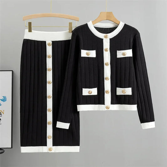 Ensemble vintage en maille - Peneli - Little Paris