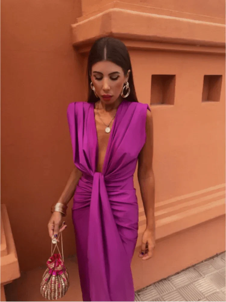 Robe plissée raffinée - Seraphina - Little Paris
