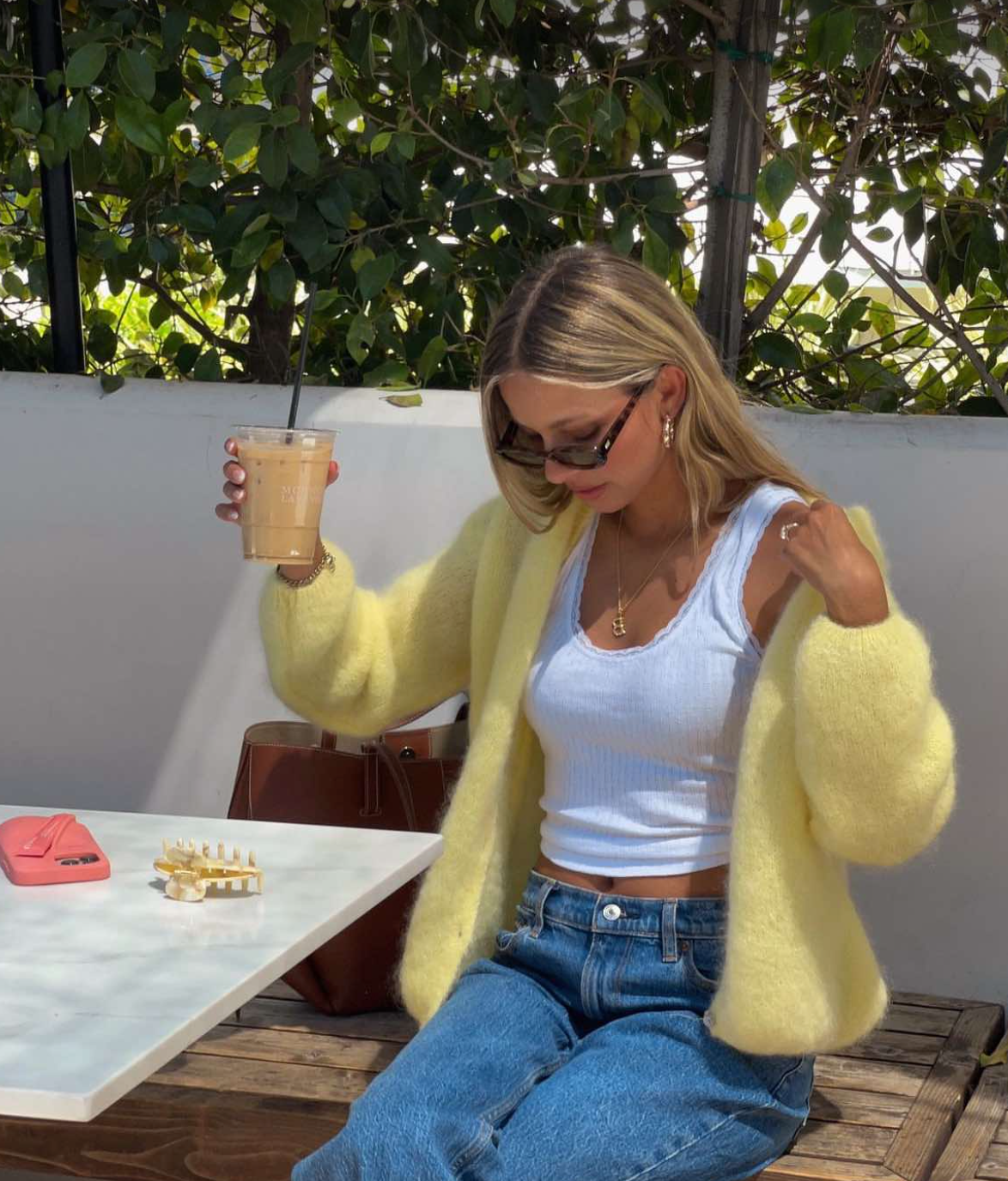 Gilet doux en mohair - Fabeltje - Little Paris