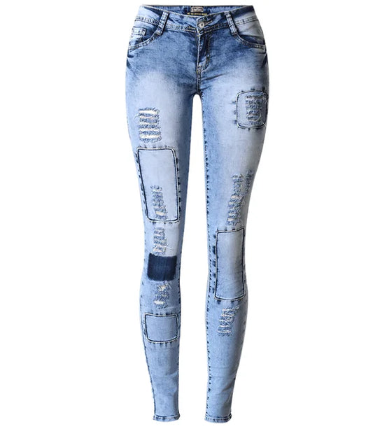 Jean skinny taille basse - Kel - Little Paris