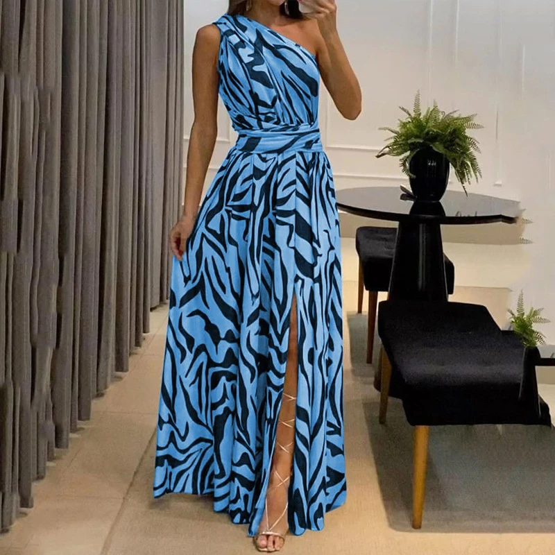 Robe Longue Asymétrique - Angi - Little Paris