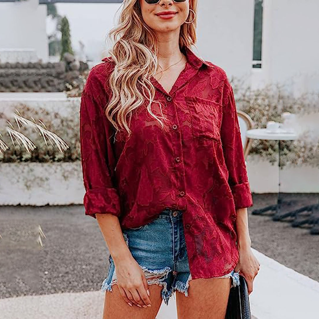 Chemise transparente – Amber - Little Paris