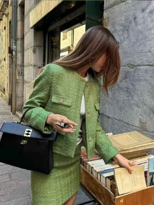 Ensemble tweed - Biase - Little Paris