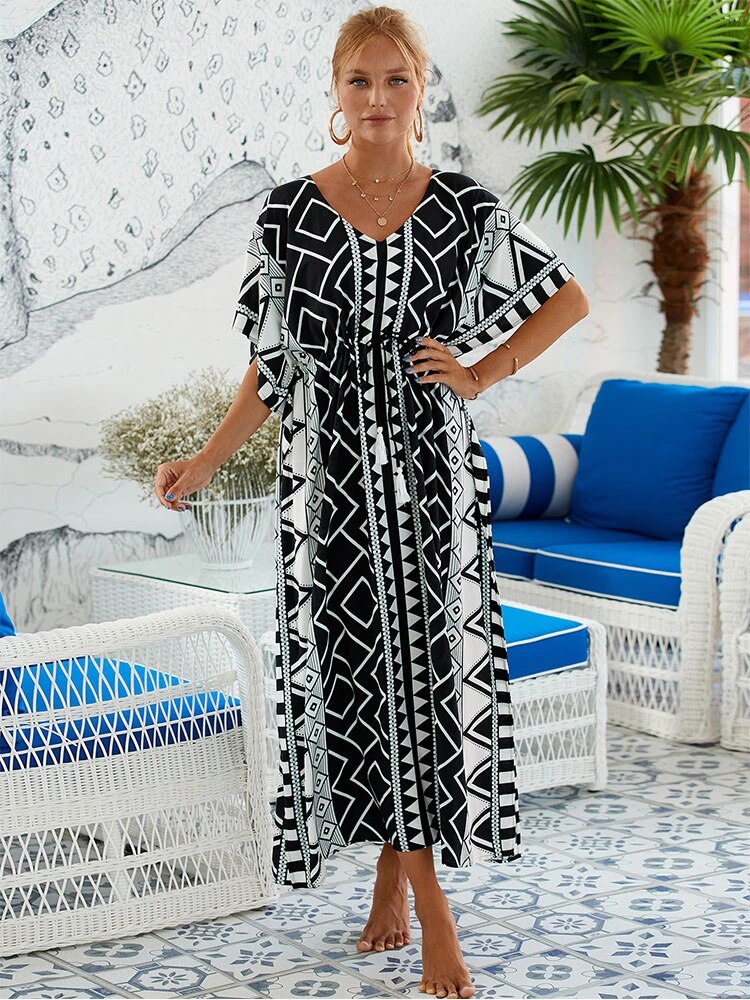 Robe Longue Bohème - Kaftan - Little Paris