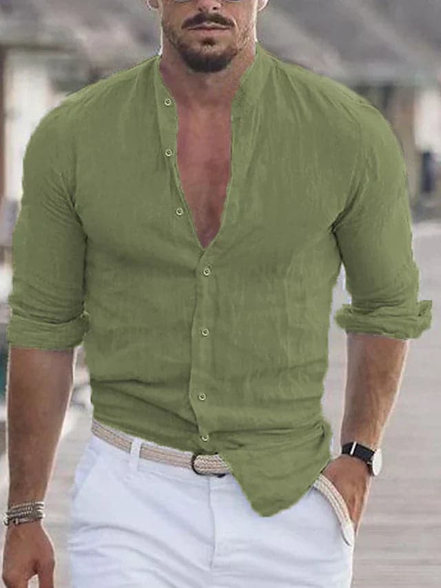 La chemise en lin - Jamal - Little Paris