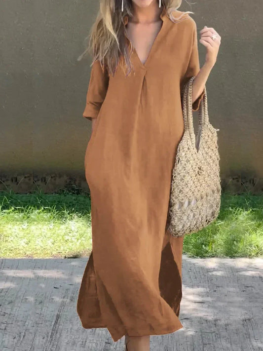Robe en lin - Ginae - Little Paris