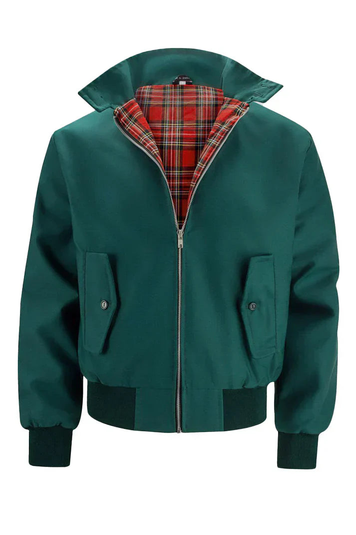 Veste urbaine pour homme avec doublure à carreaux et col - Gerit - Little Paris