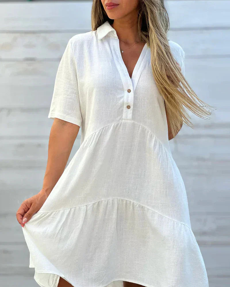 Robe d'été à boutons - Pien - Little Paris