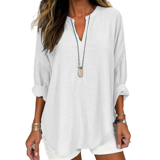 Blouse en lin élégante - Ilham - Little Paris