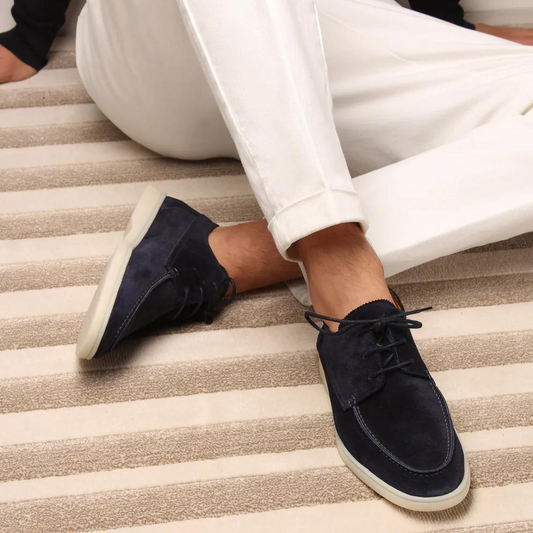 Loafers en Cuir avec Lacets - Aymen - Little Paris