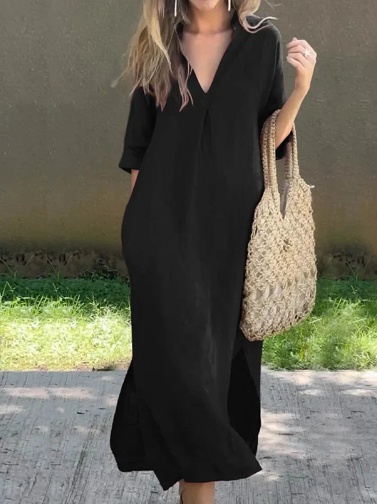 Robe en lin - Ginae - Little Paris
