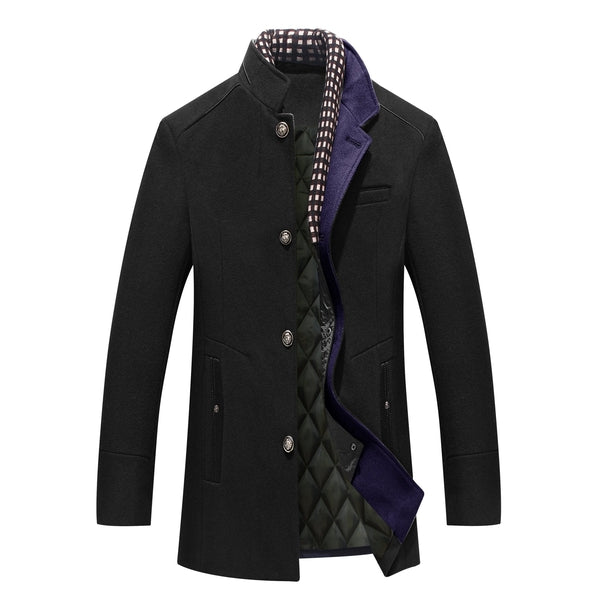 Manteau d'hiver mi-long élégant - Davey - Little Paris