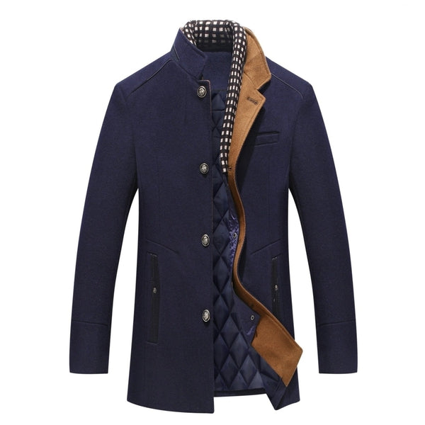 Manteau d'hiver mi-long élégant - Davey - Little Paris