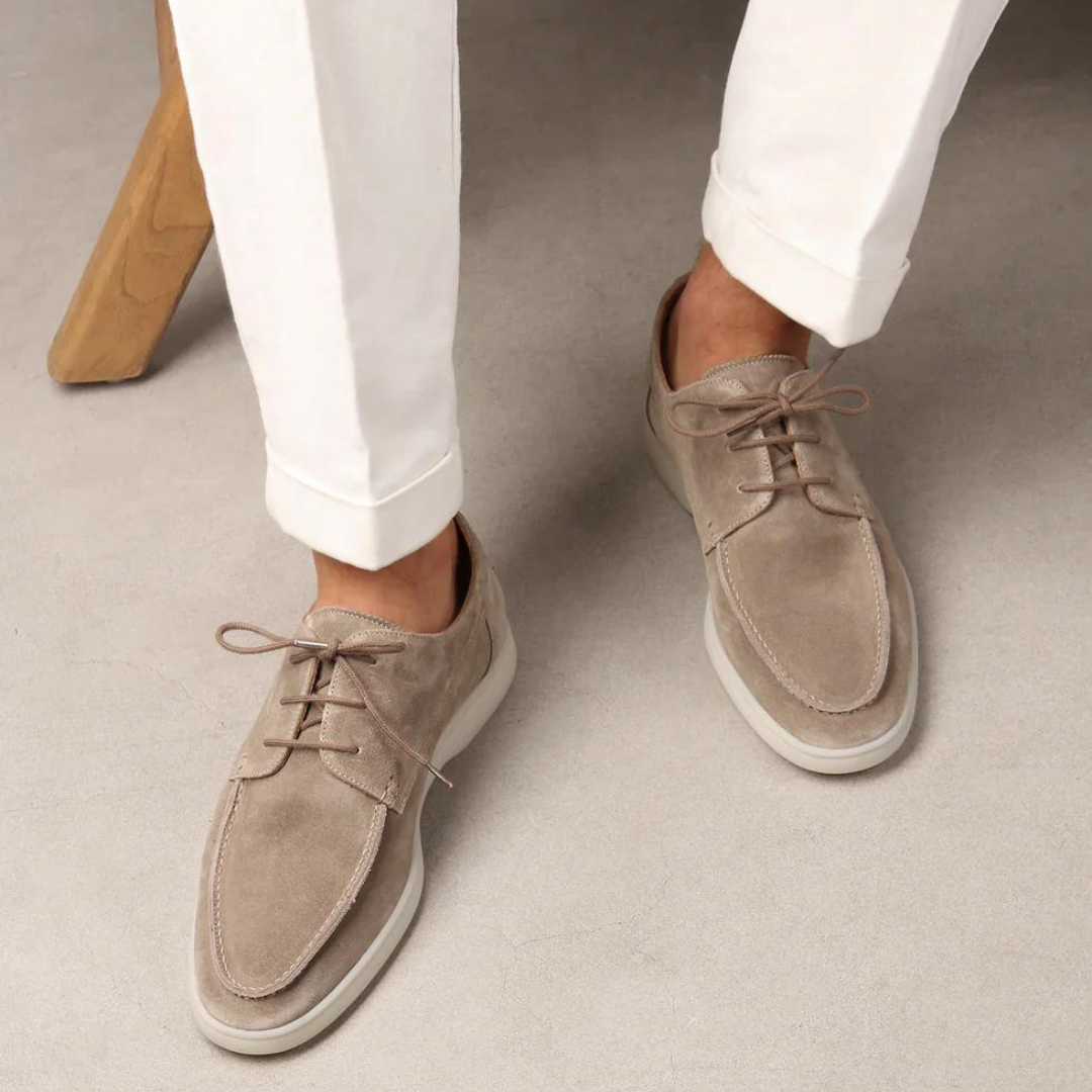 Loafers en Cuir avec Lacets - Aymen - Little Paris