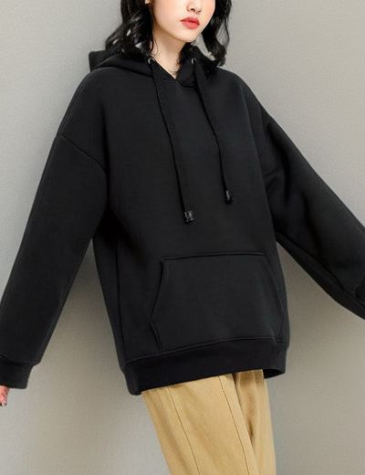 Veste chaude avec capuche et doublure en polaire - Floy - Little Paris