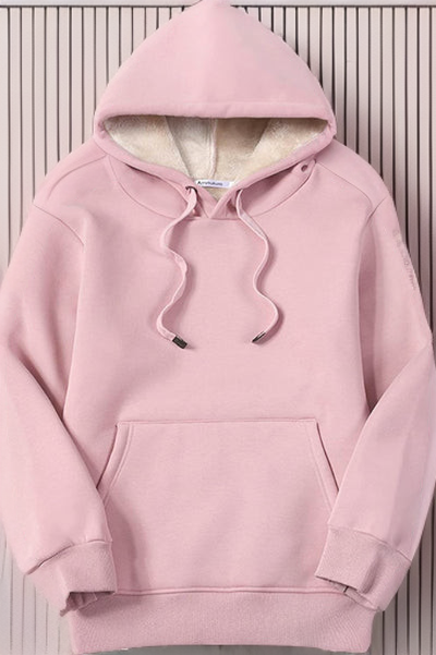 Veste chaude avec capuche et doublure en polaire - Floy - Little Paris