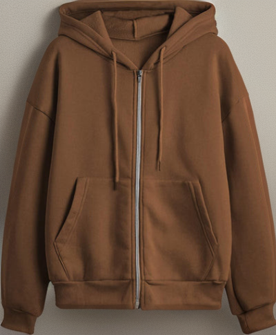 Veste chaude avec capuche et doublure en polaire - Floy - Little Paris