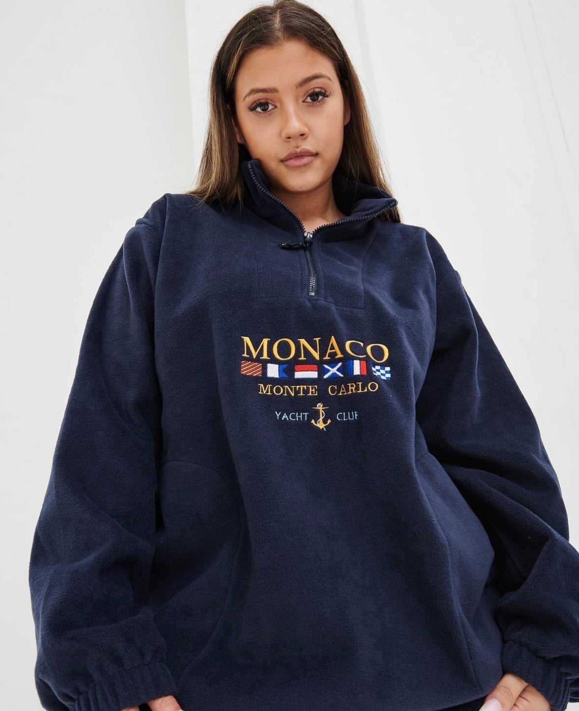 Pull zippé - Monaco - Little Paris