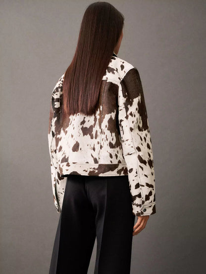Veste tendance imprimé vache - Mowi - Little Paris
