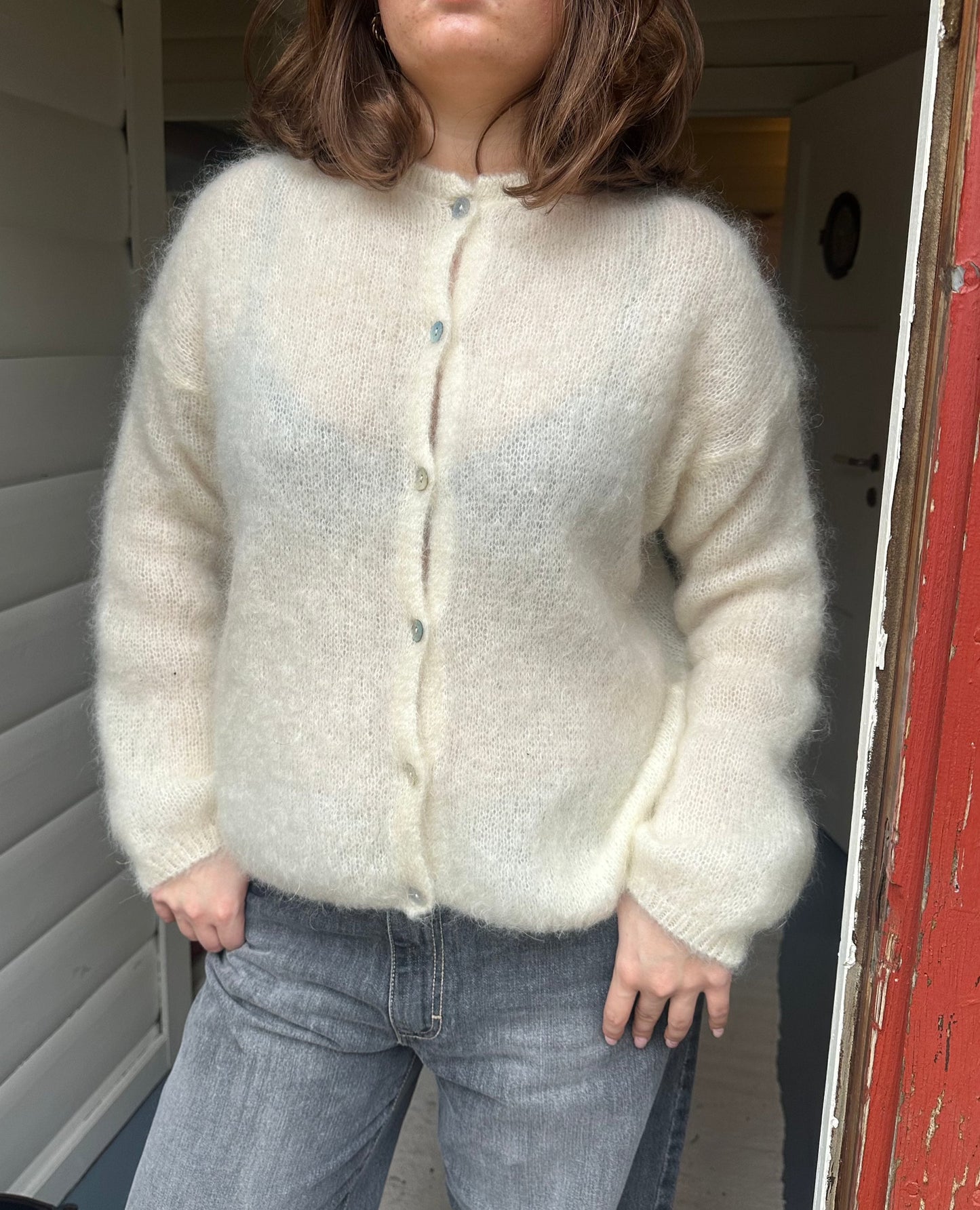 Gilet doux en mohair - Fabeltje - Little Paris