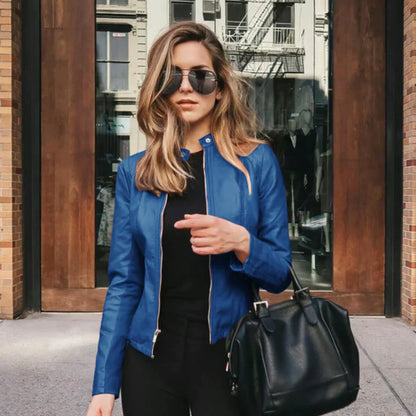 Veste en cuir - Emily - Little Paris